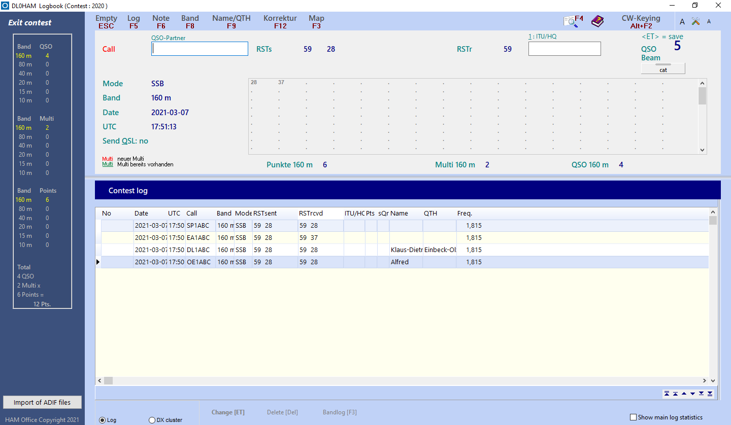 Input window contest