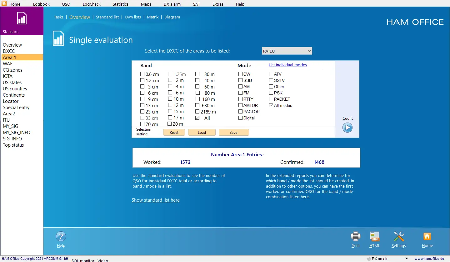 qso-evaluations area hamoffice my amateur radio logbook