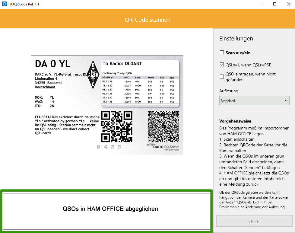 darc qr code hamoffice mein logbuch