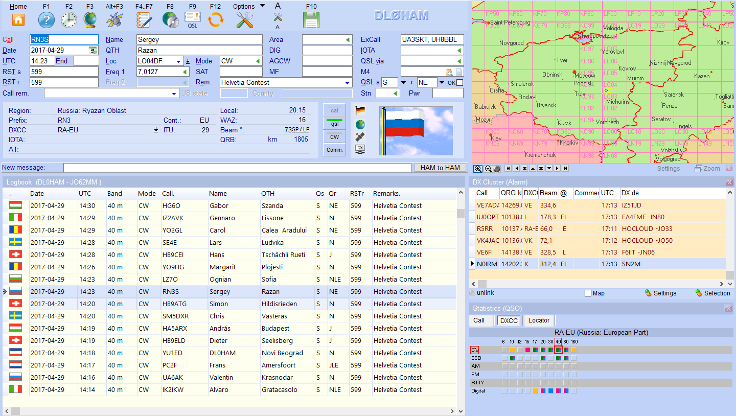 QSO input standard mode