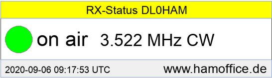 rxonair cw hamoffice my logbook