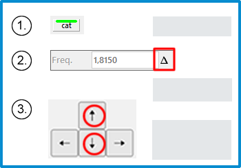 frequency scan function hamoffice my logbook