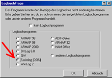 Logbuchimport andere Logs Swisslog